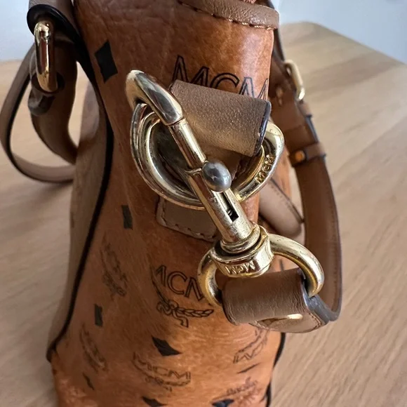 MCM Cognac Shoulder bag - Picture 11 of 16